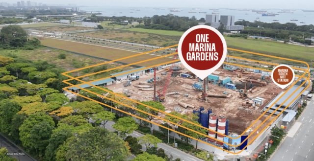 One Marina Gardens Location